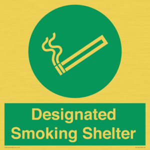 Designated Smoking Shelter